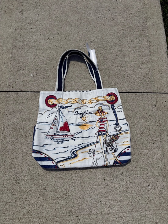 Brighton Handbags - NWT Vintage Brighton Boardwalk Tote Bag